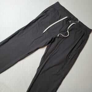 Vuori Women’s Size L Ripstop Pant Organic Cotton Gray VW401